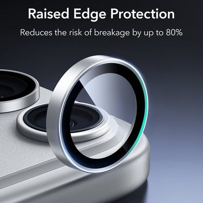 ESR Armorite hátlapi kamera védőfólia Apple iPhone 18 Pro / 18 Pro max készülékhez, edzett üveg, ezüst