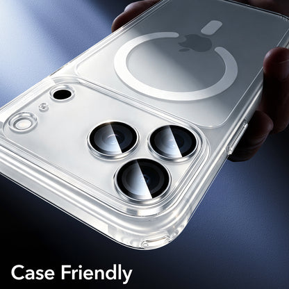 ESR Armorite hátlapi kamera védőfólia Apple iPhone 18 Pro / 18 Pro max készülékhez, edzett üveg, ezüst
