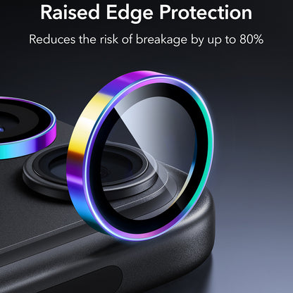 ESR Armorite hátlapi kamera védőfólia Apple iPhone 18 Pro / 18 Pro max készülékhez, edzett üveg, többszínű