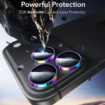 ESR Armorite hátlapi kamera védőfólia Apple iPhone 18 Pro / 18 Pro max készülékhez, edzett üveg, többszínű