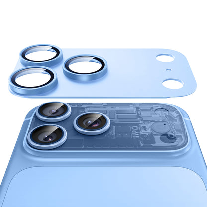 ESR Armorite Pro hátlapi kamera védőfólia Apple iPhone 18 Pro Max készülékhez, edzett üveg, kék