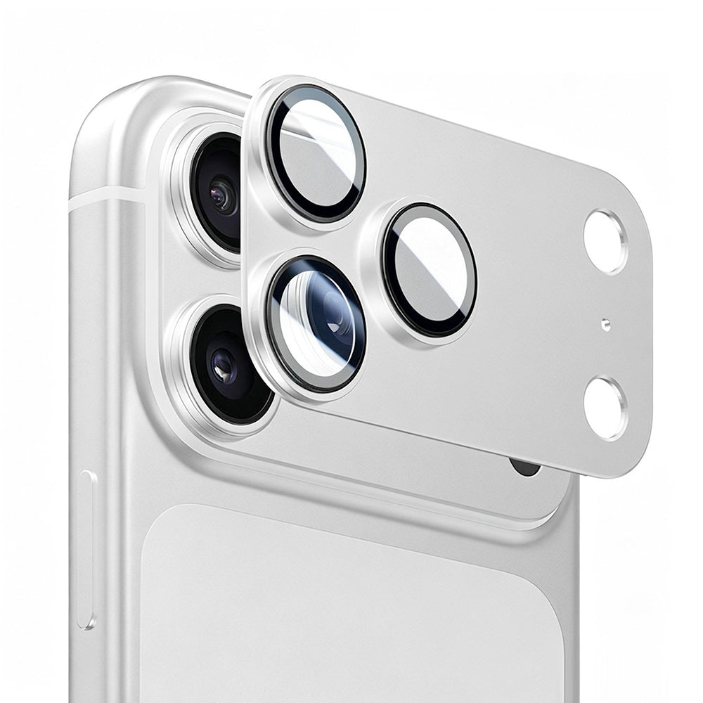 Lito Crown Halo AR + AF Rear Camera Protective Film for Apple iPhone 18 Pro Max, Tempered Glass, Silver