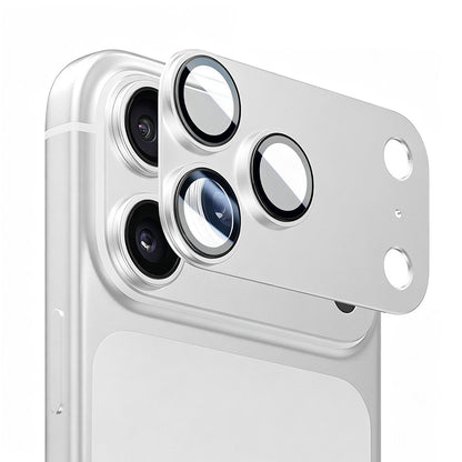 Lito Crown Halo AR + AF Rear Camera Protective Film for Apple iPhone 18 Pro Max, Tempered Glass, Silver