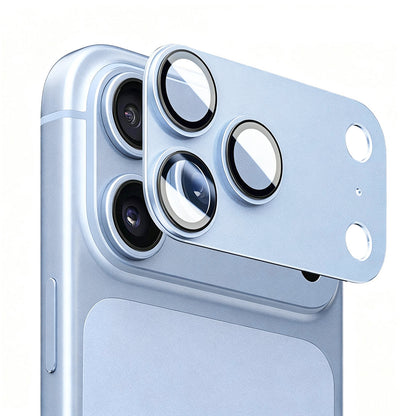 Lito Crown Halo AR + AF Rear Camera Protective Film for Apple iPhone 18 Pro Max, Tempered Glass, Blue