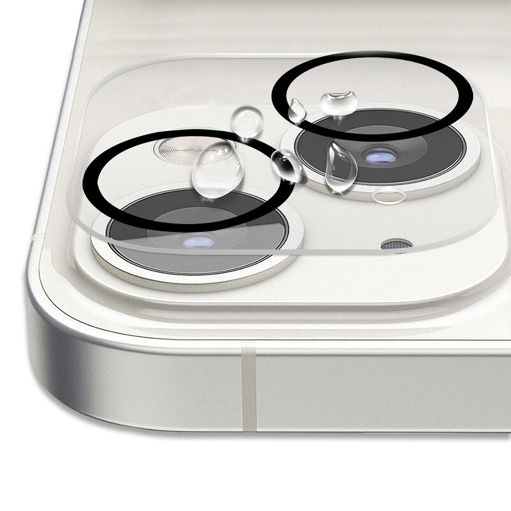 Lito S+ hátlapi kamera védőfólia Apple iPhone 14 Plus / 14 készülékhez, edzett üveg, fekete