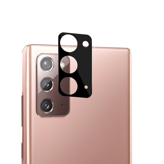 Lito S+ hátsó kamera védőfólia Samsung Galaxy Note 20 5G N981 / Note 20 N980 készülékhez, Edzett üveg, Fekete