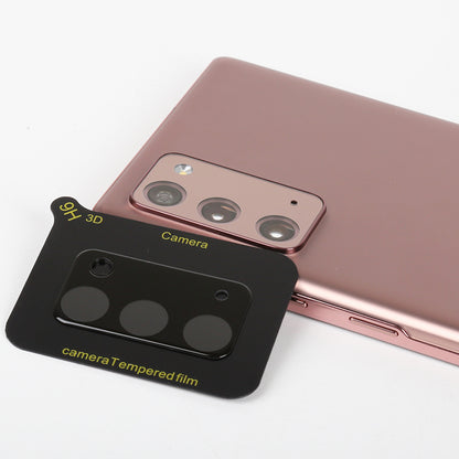 Lito S+ hátsó kamera védőfólia Samsung Galaxy Note 20 5G N981 / Note 20 N980 készülékhez, Edzett üveg, Fekete