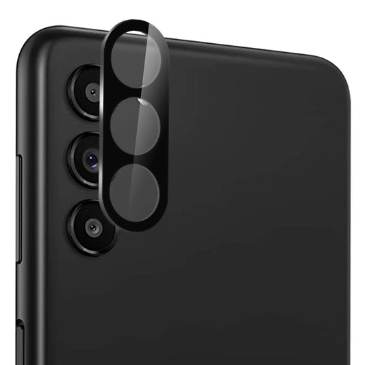 Lito S+ hátlapi kamera védőfólia Samsung Galaxy S24+ S926-hoz, edzett üveg, fekete