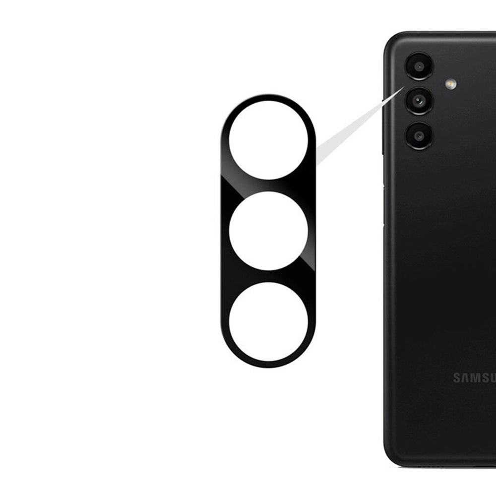 Lito S+ hátlapi kamera védőfólia Samsung Galaxy S24+ S926-hoz, edzett üveg, fekete