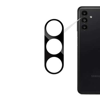 Lito S+ hátlapi kamera védőfólia Samsung Galaxy S24+ S926-hoz, edzett üveg, fekete