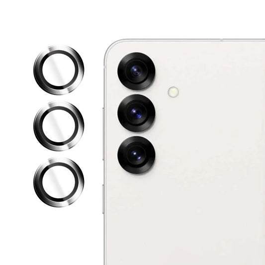 Lito S+ hátlapi kamera védőfólia Samsung Galaxy S25+ S936-hoz, edzett üveg, ezüst