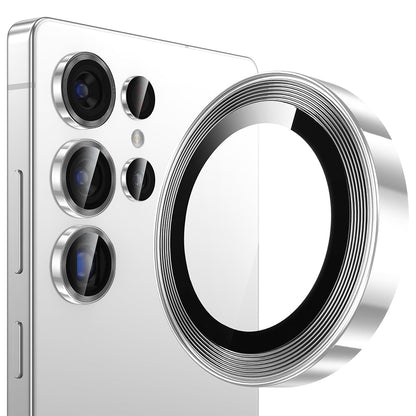 Lito S+ hátsó kamera védőfólia Samsung Galaxy S26 Ultra S948-hoz, Edzett üveg, Ezüst