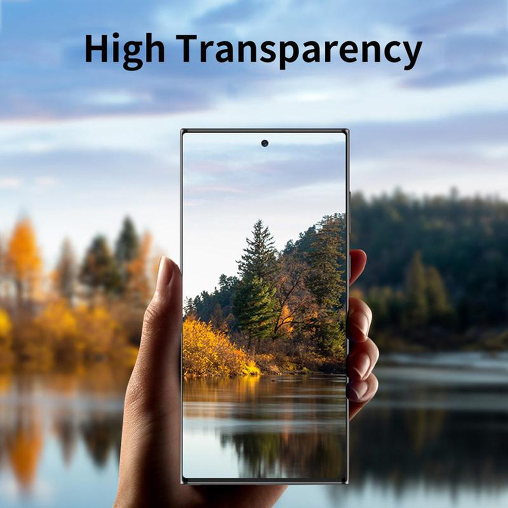 Lito S+ hátsó kamera védőfólia Samsung Galaxy S26 Ultra S948-hoz, Edzett üveg, Fekete