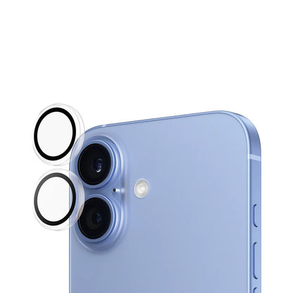 Védőfólia PanzerGlass Hoops az Apple iPhone 16 Plus / 16 hátsó kamerájához, Edzett üveg, Átlátszó