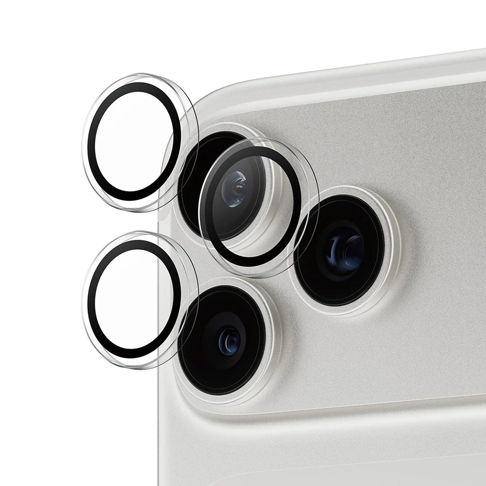 Védőfólia PanzerGlass Hoops az Apple iPhone 17 Pro hátsó kamerájához, Edzett üveg, Átlátszó