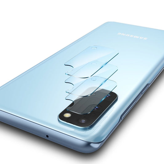 Védőfólia Ringke IDGL hátsó kamera számára Samsung Galaxy S20 5G G981 / S20 G980, Edzett üveg, 3 darabos készlet, Átlátszó