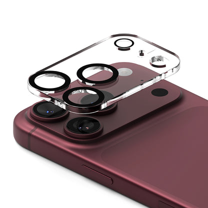 Ringke hátlapi kamera védőfólia Apple iPhone 18 Pro-hoz, edzett üveg, 2 darabos készlet, átlátszó