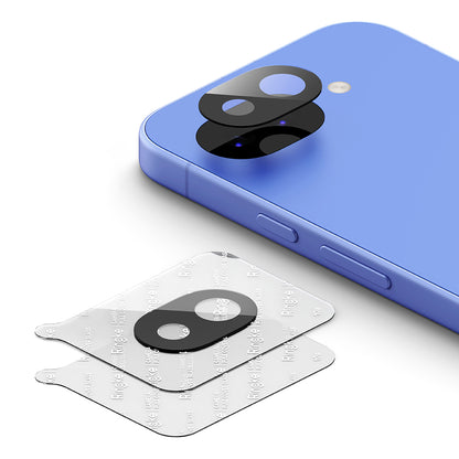 Ringke hátsó kamera védőfólia Google Pixel 10a-hoz, Edzett üveg, 2 darabos készlet, Átlátszó