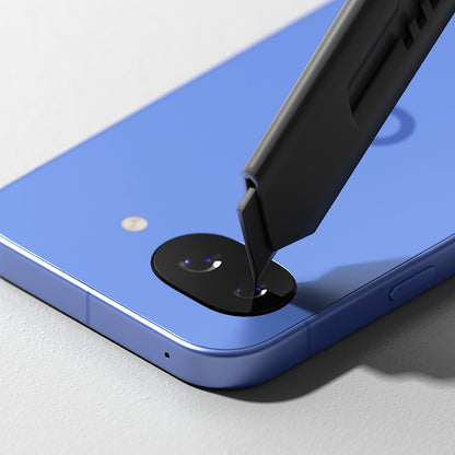 Ringke hátsó kamera védőfólia Google Pixel 10a-hoz, Edzett üveg, 2 darabos készlet, Átlátszó