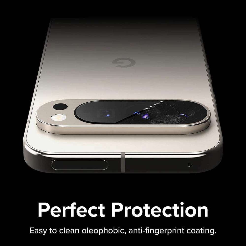 Ringke hátlapi kamera védőfólia Google Pixel 9 Pro-hoz, edzett üveg, 3 darabos készlet, átlátszó