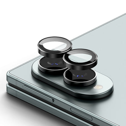 Ringke hátlapi kamera védőfólia Samsung Galaxy Z Fold8 F971-hez, edzett üveg, 2 darabos készlet, fekete
