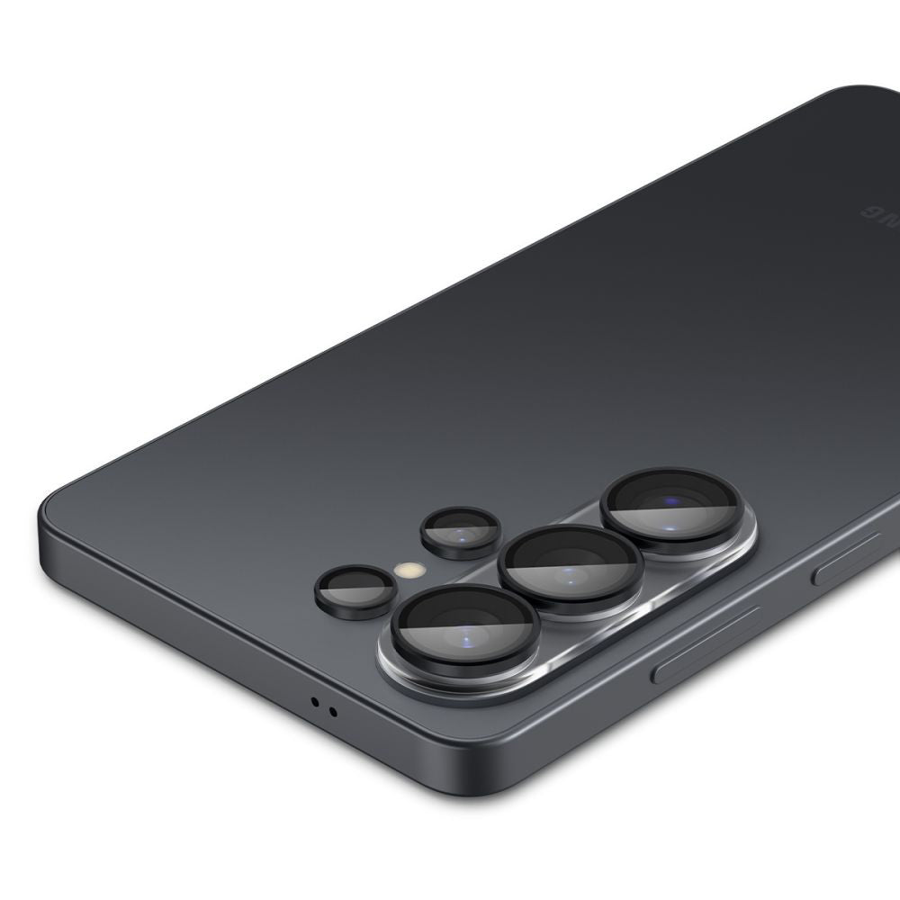 Hátsó kamera védőfólia Spigen GlastR EZ FIT Optik Pro HD Samsung Galaxy S26 Ultra S948-hoz, Edzett üveg, 2 darabos készlet, Fekete