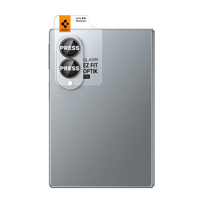 Spigen GlastR EZ FIT Optik Pro HD hátlapi kamera védőfólia Samsung Galaxy Z Fold8 F971-hez, edzett üveg, 2 darabos készlet, fekete AGL11944