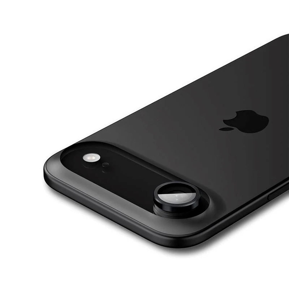 Rear Camera Protection Film Spigen GlastR EZ FIT Optik Pro for Apple iPhone 17 Air, Tempered Glass, Set of 2 pieces, Black