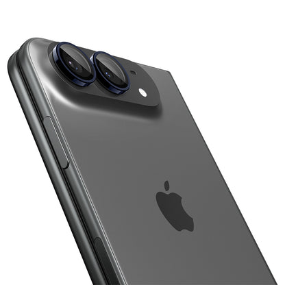 Spigen GlastR EZ FIT Optik Pro hátlapi kamera védőfólia Apple iPhone Duo-hoz, edzett üveg, 2 darabos készlet, tengerészkék AGL12011
