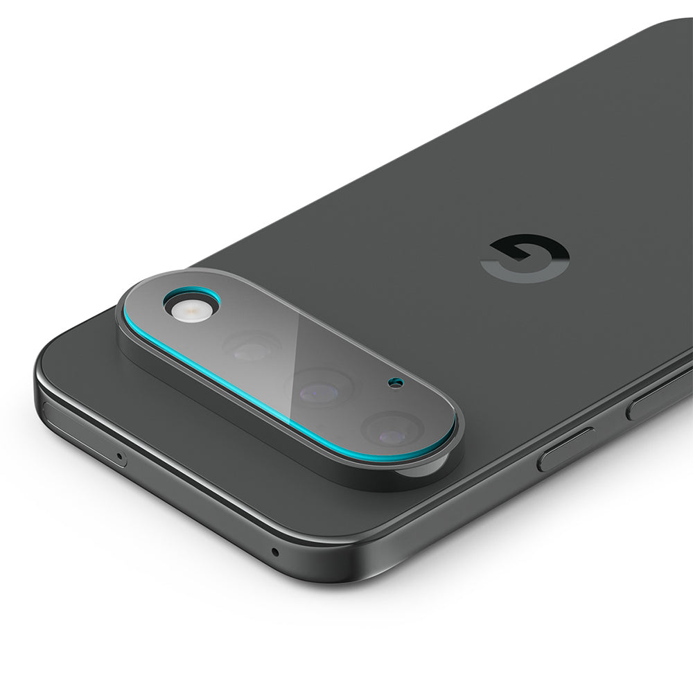 Spigen GlastR EZ FIT Optik Pro hátlapi kamera védőfólia Google Pixel 11 Pro-hoz, edzett üveg, 2 darabos készlet, fekete AGL11484