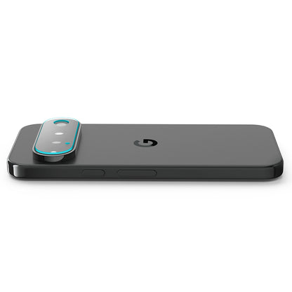 Spigen GlastR EZ FIT Optik Pro hátlapi kamera védőfólia Google Pixel 11 Pro-hoz, edzett üveg, 2 darabos készlet, fekete AGL11484