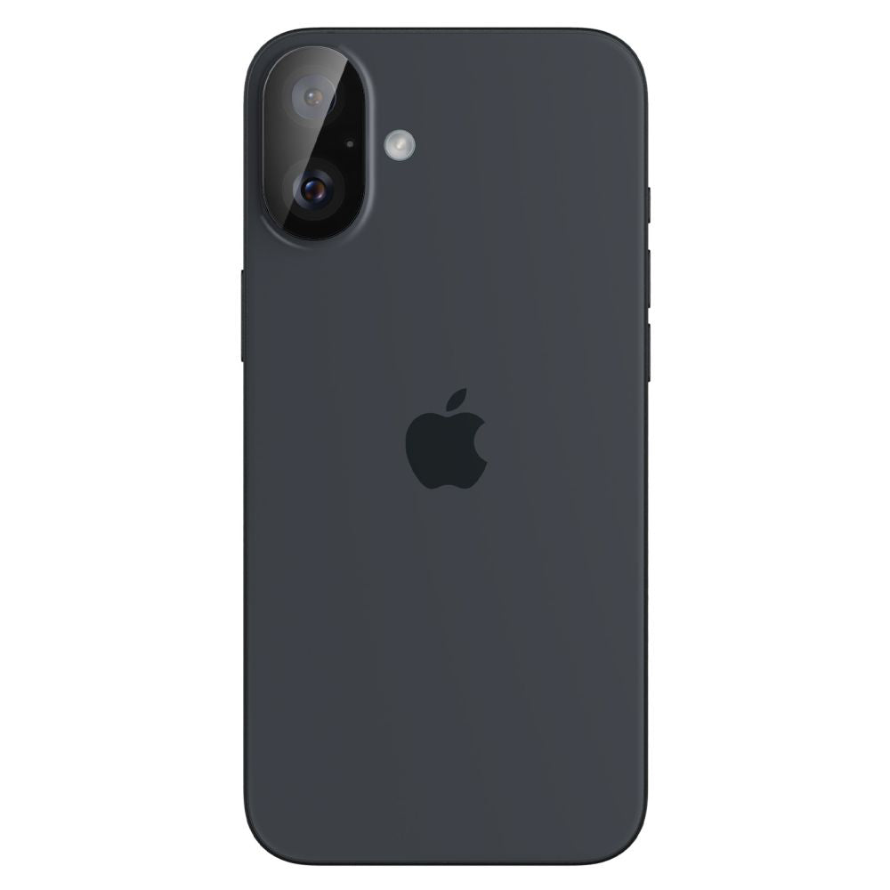 Védőfólia Spigen GlastR Optik hátsó kamera számára Apple iPhone 16 Plus / 16, Edzett üveg, 2 darabos készlet, Fekete AGL07922