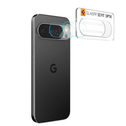 Spigen GlastR Optik hátlapi kamera védőfólia Google Pixel 10 Pro-hoz, edzett üveg, 2 darabos készlet, átlátszó AGL09662