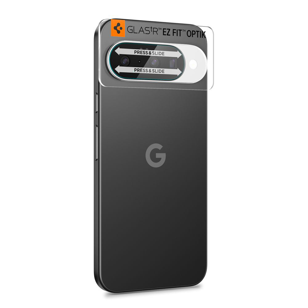Spigen GlastR Optik hátlapi kamera védőfólia Google Pixel 10-hez, edzett üveg, 2 darabos készlet, átlátszó AGL09661