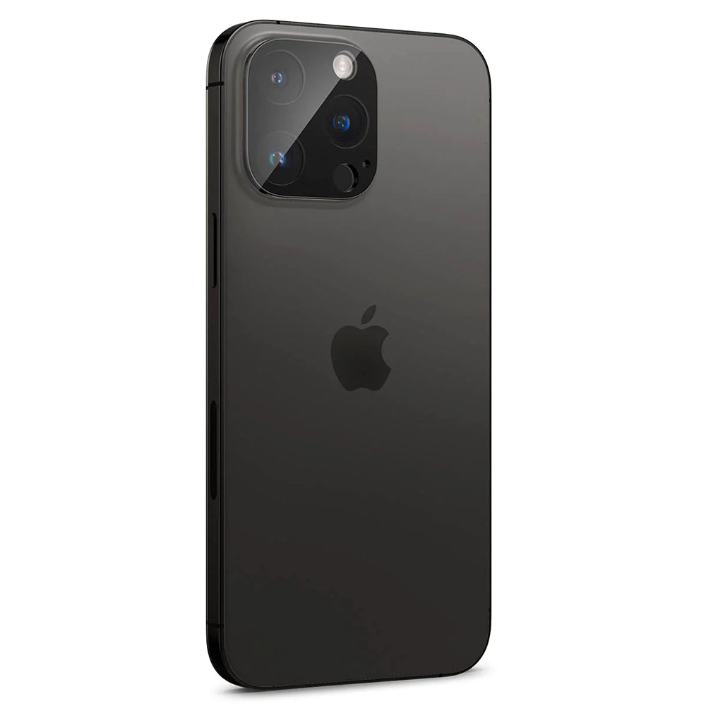 Techsuit hátlapi kameravédő fólia Apple iPhone 14 Pro Max / 14 Pro készülékhez, edzett üveg, fekete