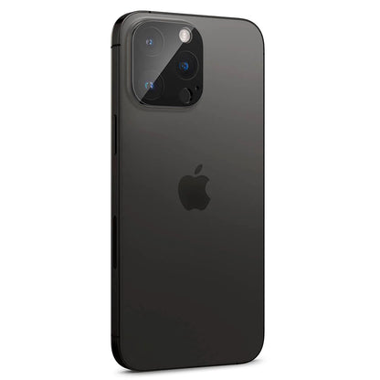 Techsuit hátlapi kameravédő fólia Apple iPhone 14 Pro Max / 14 Pro készülékhez, edzett üveg, fekete