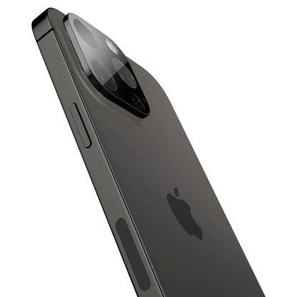Techsuit hátlapi kameravédő fólia Apple iPhone 14 Pro Max / 14 Pro készülékhez, edzett üveg, fekete