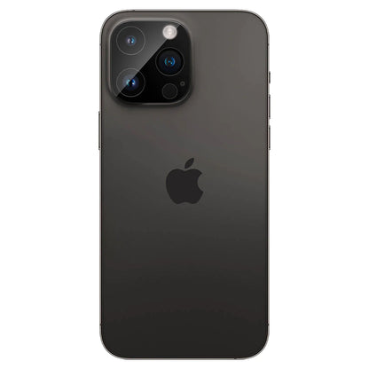 Techsuit hátlapi kameravédő fólia Apple iPhone 14 Pro Max / 14 Pro készülékhez, edzett üveg, fekete