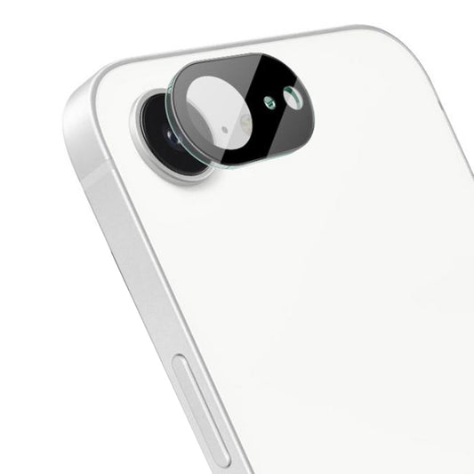 Techsuit hátlapi kamera védőfólia Apple iPhone 17e / 16e készülékhez, edzett üveg, fekete