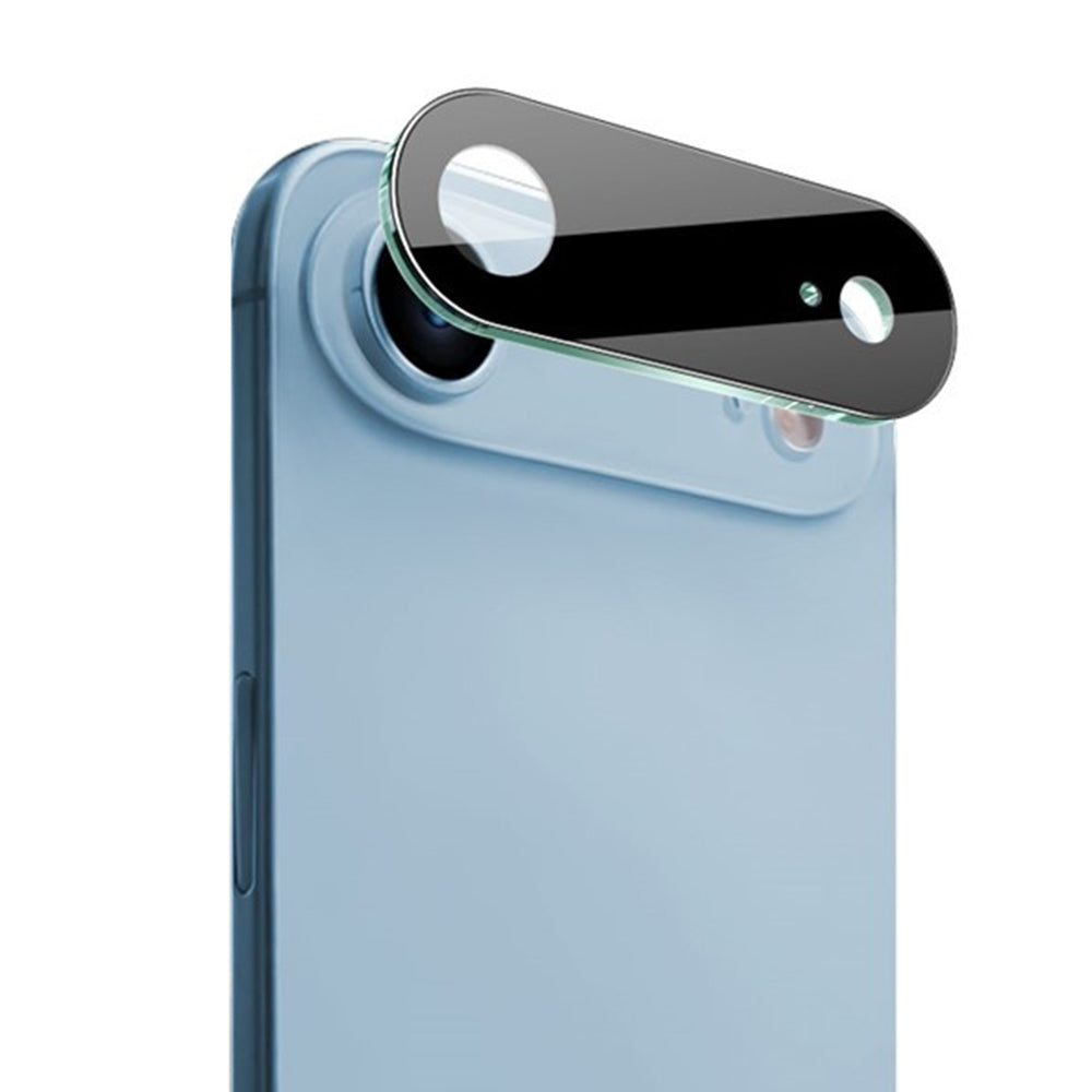 Techsuit hátsó kamera védőfólia Apple iPhone 17 Air-hez, Edzett üveg, Fekete