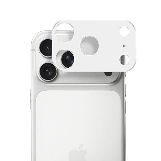 Techsuit hátlapi kamera védőfólia Apple iPhone 17 Pro-hoz, edzett üveg, ezüst