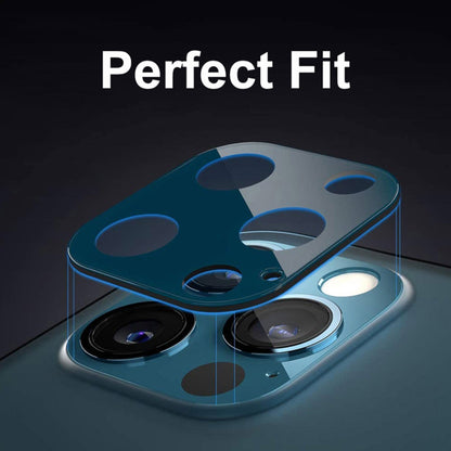 Techsuit Rear Camera Protective Film for Apple iPhone 17 Pro, Tempered Glass, Orange