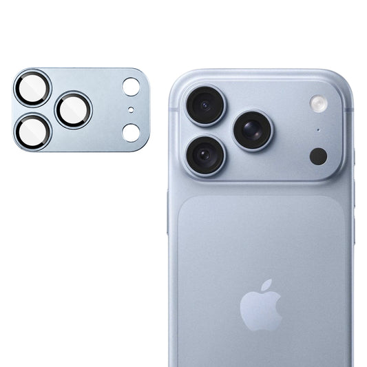 Techsuit védőfólia a hátsó kamerához Apple iPhone 18 Pro készülékhez, edzett üveg, világoskék