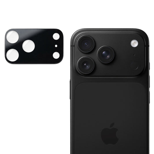 Techsuit hátlapi kamera védőfólia Apple iPhone 18 Pro-hoz, edzett üveg, fekete