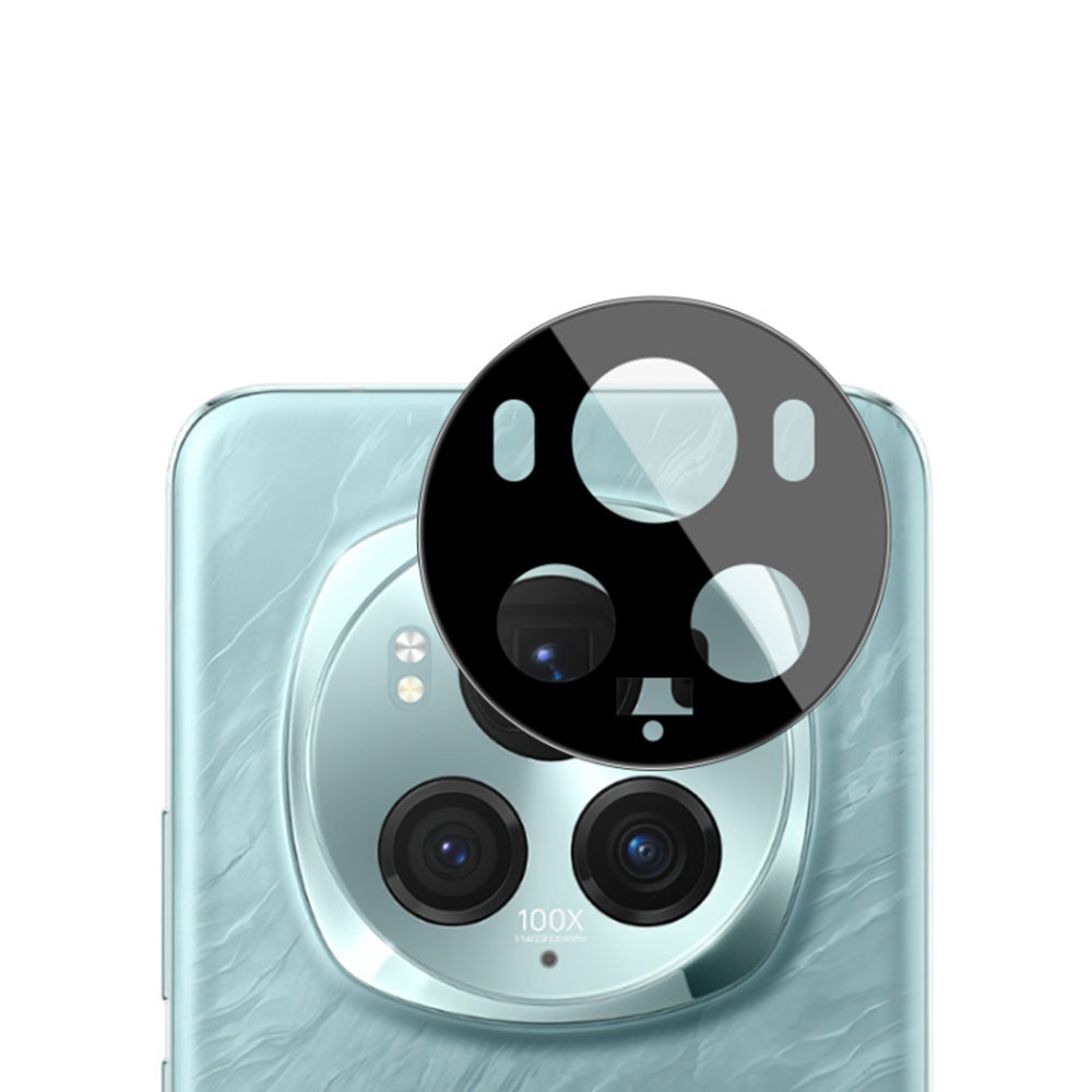 Techsuit hátlapi kameravédő fólia Honor Magic6 Pro-hoz, edzett üveg, fekete