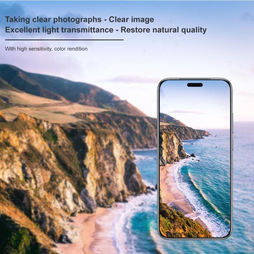 Techsuit Rear Camera Protection Film for Honor Magic8 Pro, Tempered Glass, Black