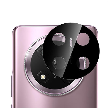 Techsuit hátlapi kameravédő fólia Honor X9c / Magic7 Lite készülékhez, edzett üveg, fekete