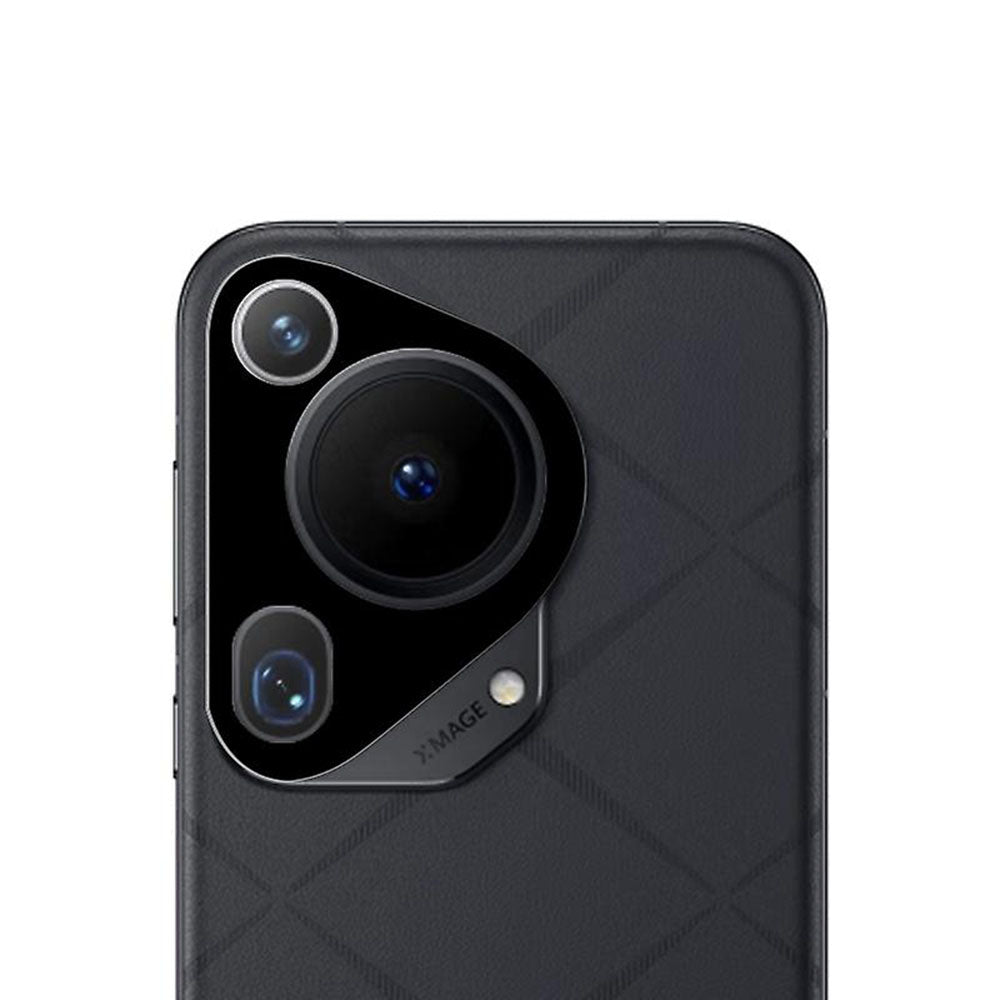 Techsuit hátsó kamera védőfólia Huawei Pura 70 Ultra készülékhez, Edzett üveg, Fekete