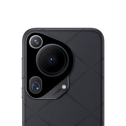Techsuit hátsó kamera védőfólia Huawei Pura 70 Ultra készülékhez, Edzett üveg, Fekete