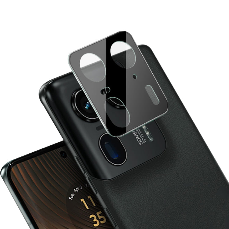 Techsuit hátlapi kameravédő fólia Motorola Edge 50 Ultra készülékhez, edzett üveg, fekete